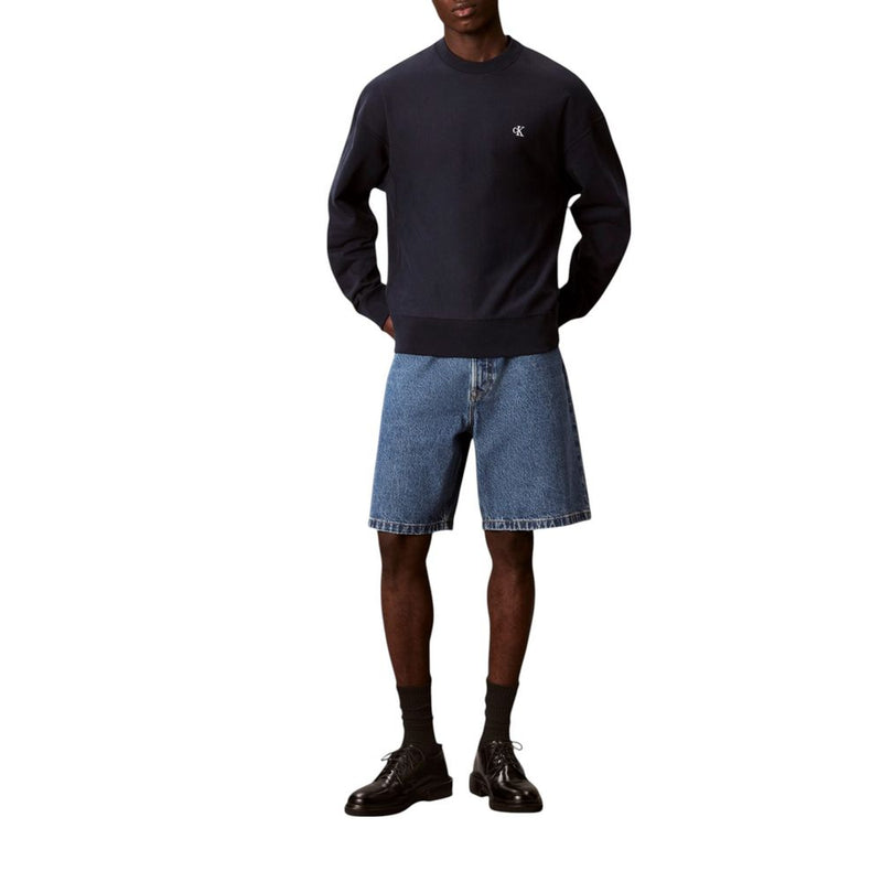 Calvin Klein Jeans Blauw Katoenen Sweatshirt