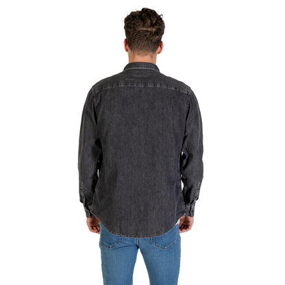 Calvin Klein Jeans Zwart Denim Overhemd