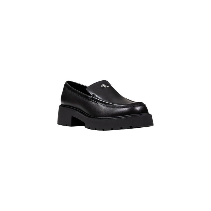 Calvin Klein Jeans Black Leather Pumps for Women - Stylish Comfort