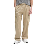 Calvin Klein Jeans COTTON PULL ON STRAI Beige Cargo Pants pour Homme