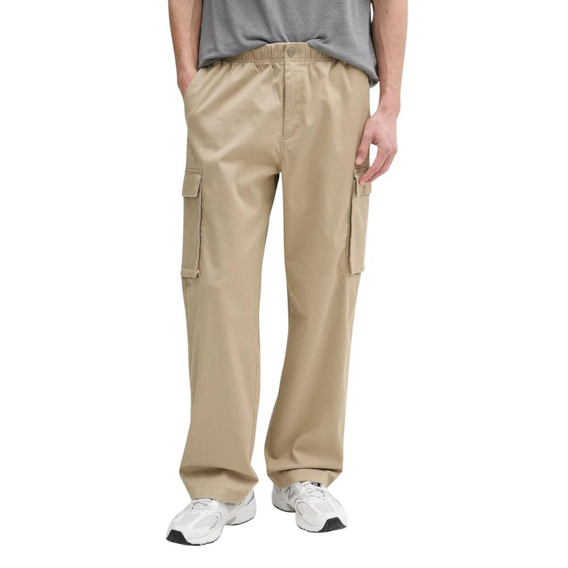Calvin Klein Jeans Beige Katoenen Cargobroek