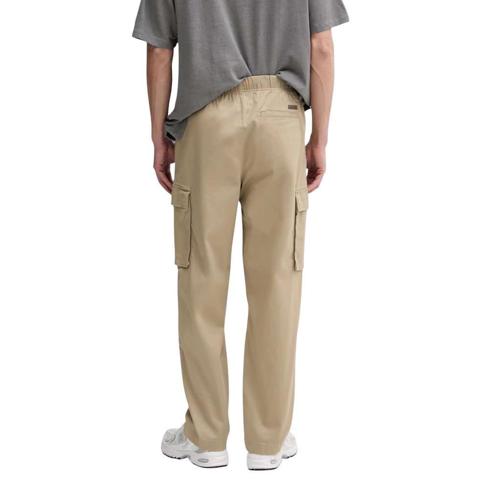 Calvin Klein Jeans COTTON PULL ON STRAI Beige Cargo Pants pour Homme