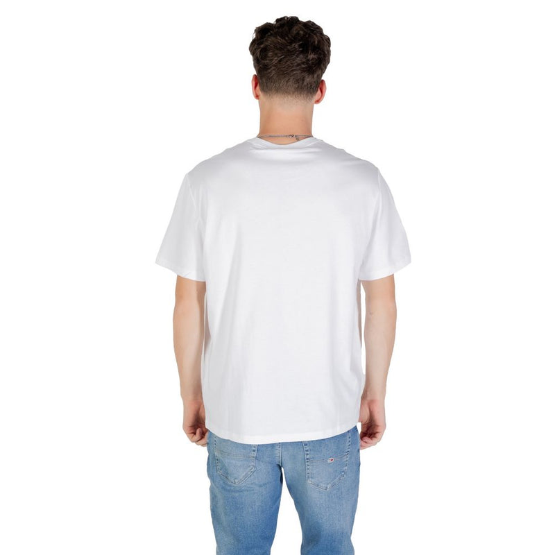 Calvin Klein Jeans SS Hero Monologue White Cotton T-Shirt