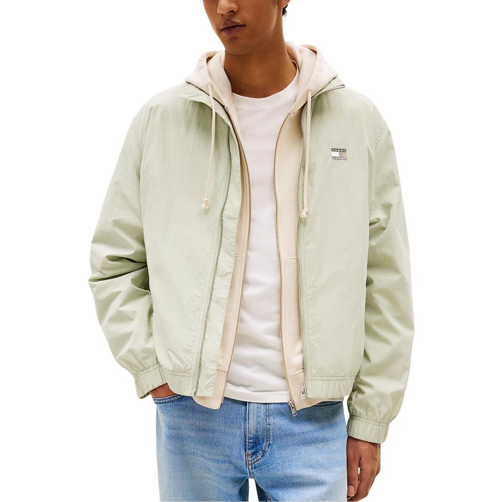 Blouson bomber Tommy Hilfiger Jeans bicolore en polyamide recyclé