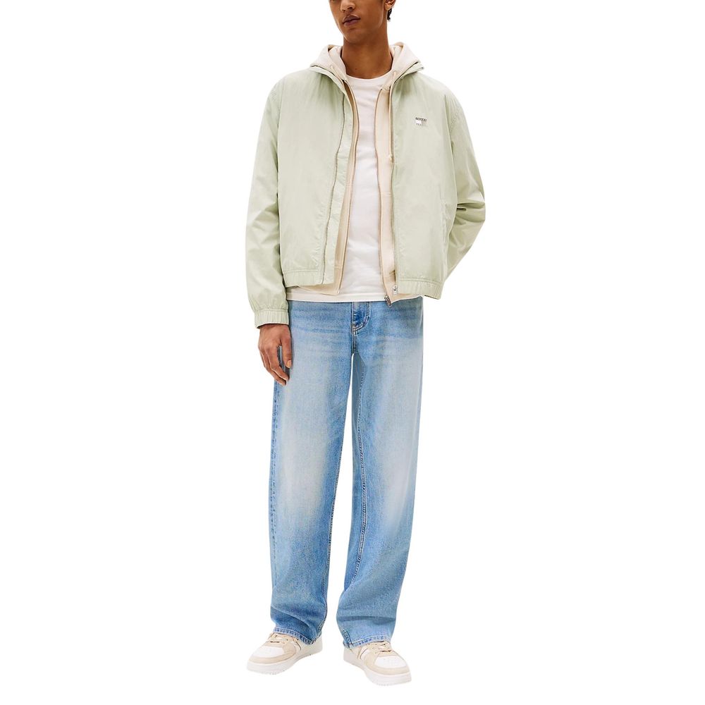 Blouson bomber Tommy Hilfiger Jeans bicolore en polyamide recyclé
