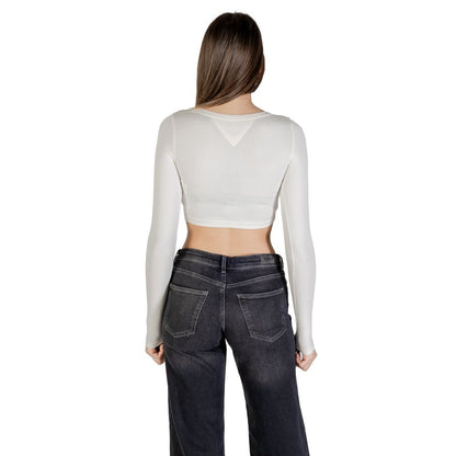 Tommy Hilfiger Jeans White Recycled Cotton T-Shirt