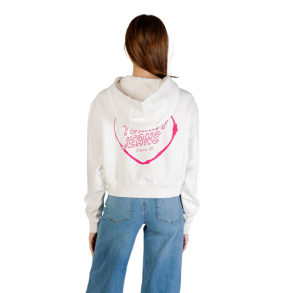 Tommy Hilfiger Jeans TJW RLX CRP HEART HO Cream Hoodie