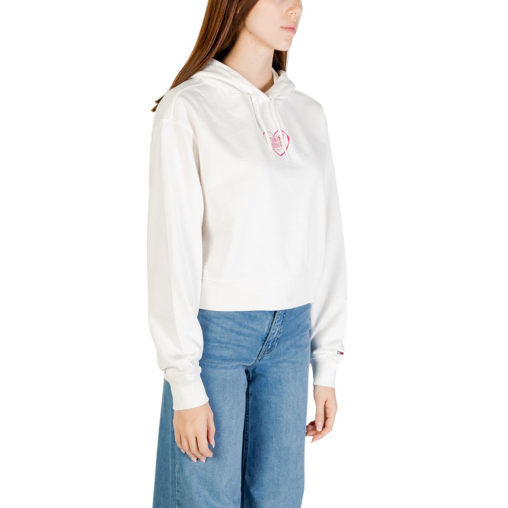 Tommy Hilfiger Jeans TJW RLX CRP HEART HO Cream Hoodie