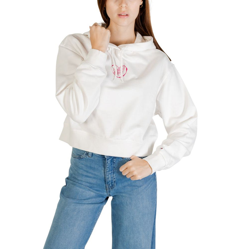 Tommy Hilfiger Jeans TJW RLX CRP HEART HO Cream Hoodie