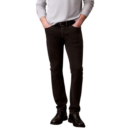 Calvin Klein Jeans Black Slim Fit Essential Cotton Skinny Jeans