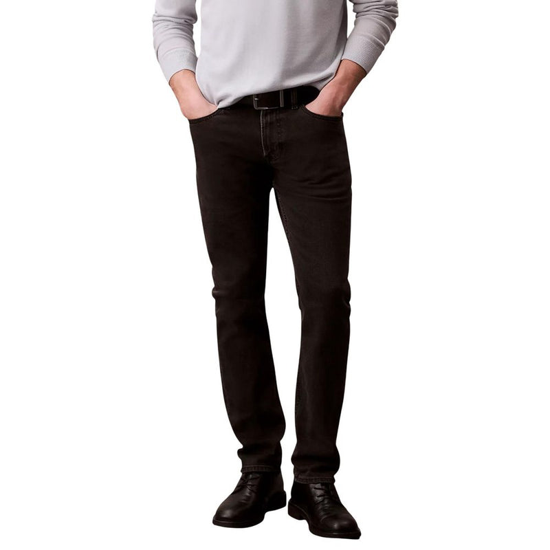 Calvin Klein Jeans Zwarte Katoenen Skinny Jeans