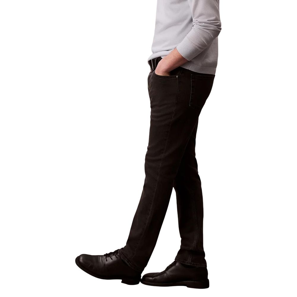 Calvin Klein Jeans Zwarte Katoenen Skinny Jeans