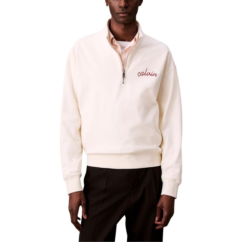Calvin Klein Jeans Wit Katoenen Sweatshirt