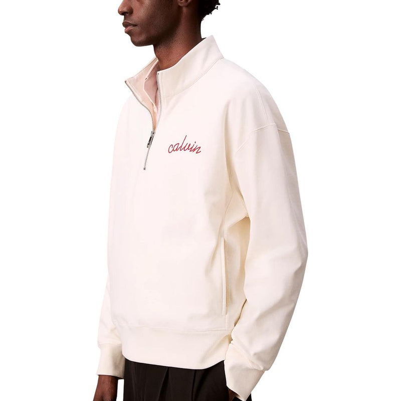 Calvin Klein Jeans Wit Katoenen Sweatshirt