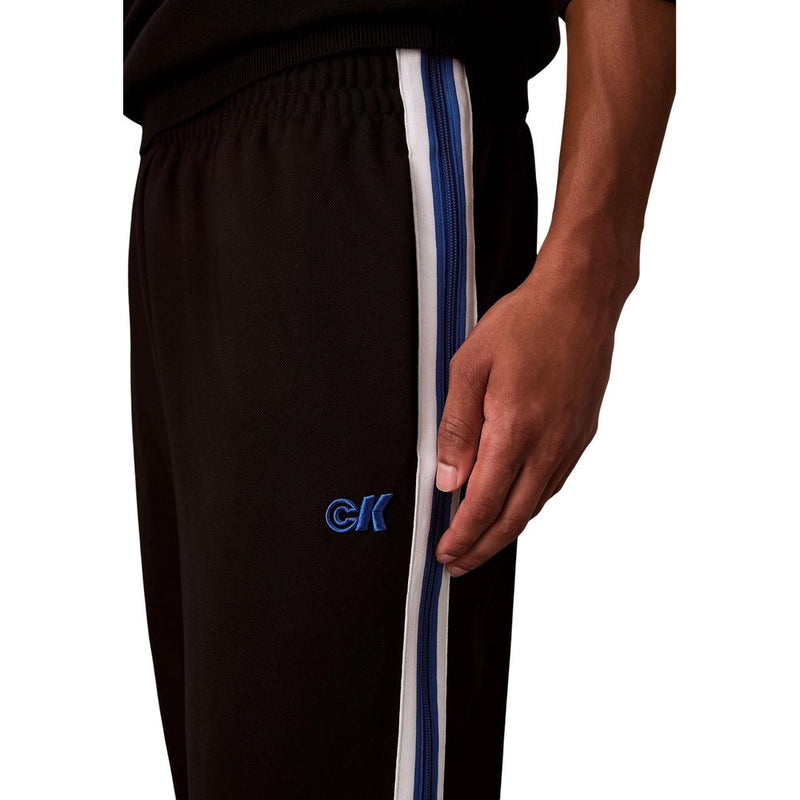Calvin Klein Jeans Zwarte polyester joggingbroek (trainingsbroek)