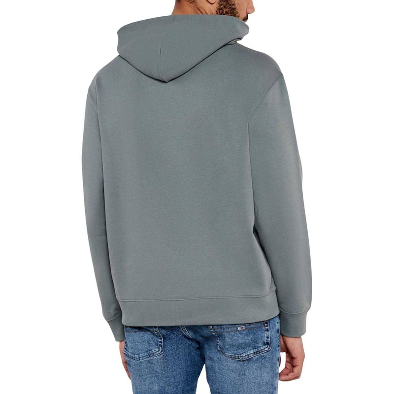 Calvin Klein Jeans Grijze Katoenen Hoodie