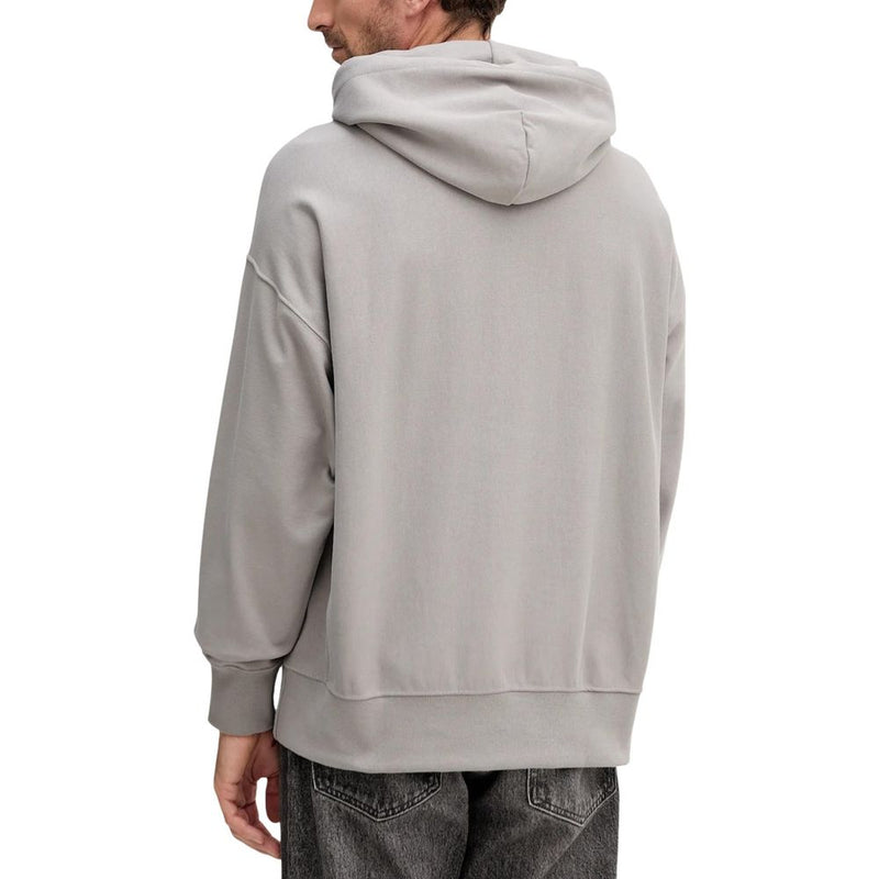 Calvin Klein Jeans Grijze Katoenen Hoodie