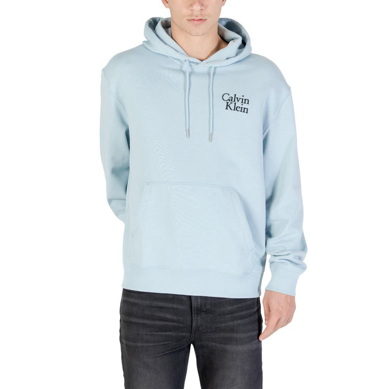 Calvin Klein Jeans Blauwe Katoenen Hoodie