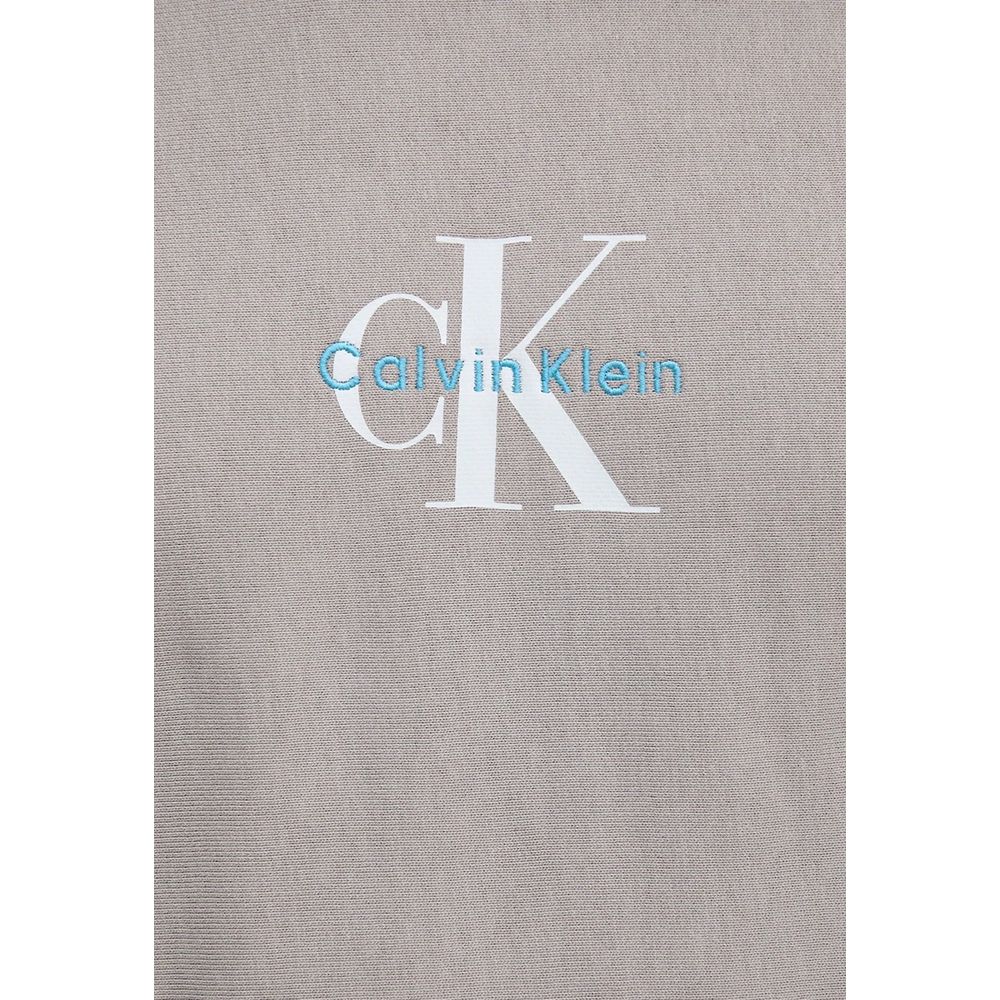 Calvin Klein Jeans Gray Cotton Hoodie for Men