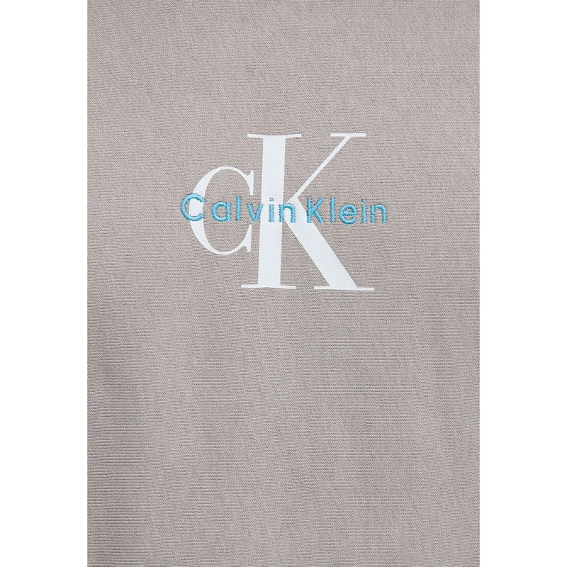Calvin Klein Jeans Grijze Katoenen Hoodie