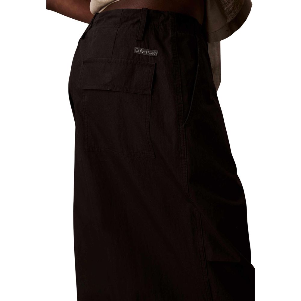 Calvin Klein Jeans Black Cotton Joggers for Men