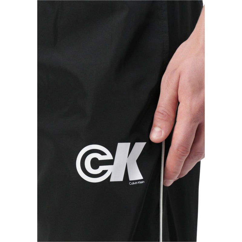 Calvin Klein Jeans Zwarte polyester joggingbroek (trainingsbroek)
