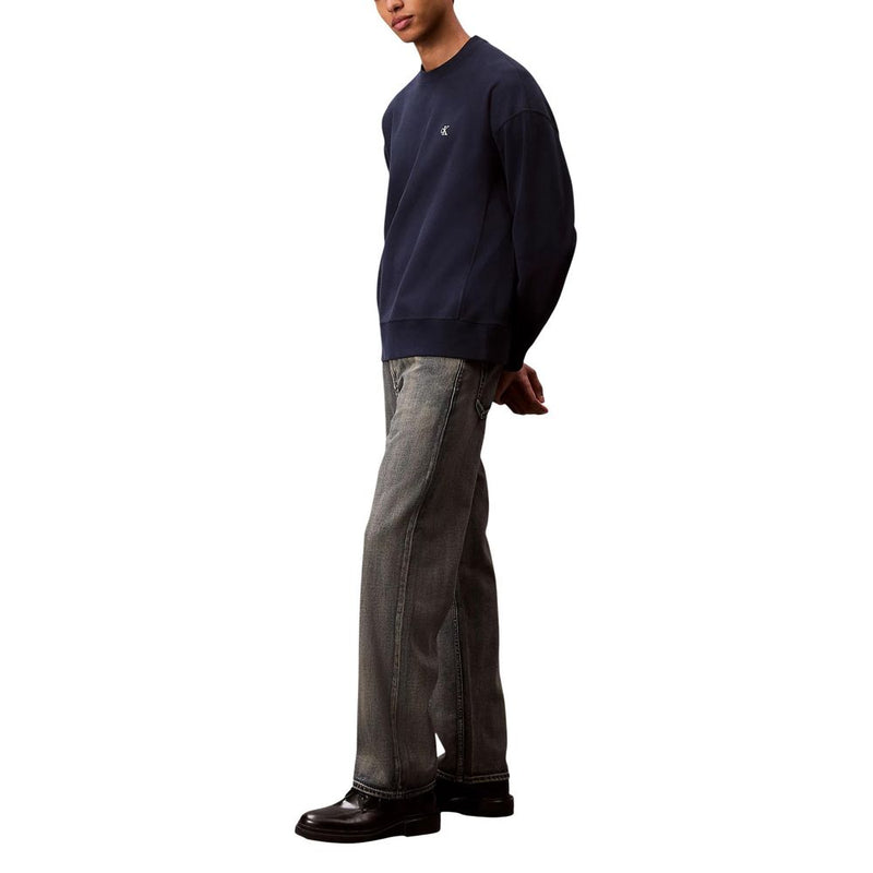 Calvin Klein Jeans Beige Katoenen Relaxte Pasvorm Jeans