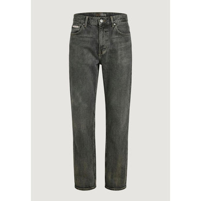 Calvin Klein Jeans Beige Katoenen Relaxte Pasvorm Jeans