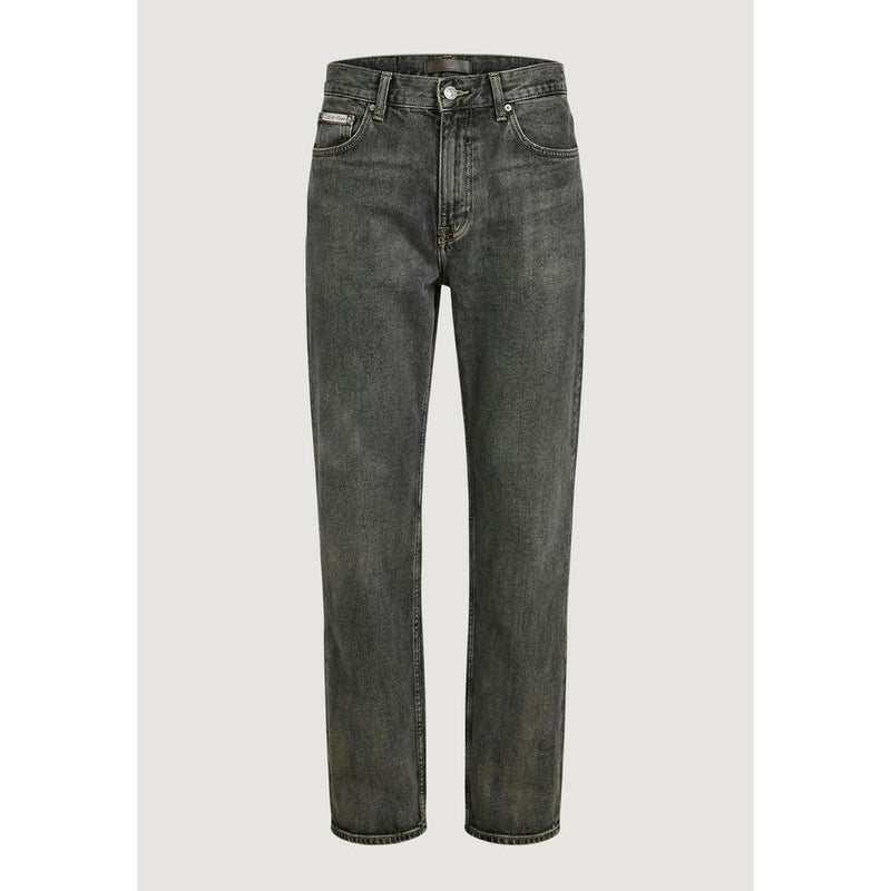 Calvin Klein Jeans Beige Katoenen Relaxte Pasvorm Jeans