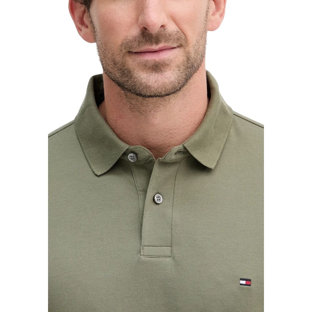 T-shirt à manches longues bicolore en coton biologique Tommy Hilfiger