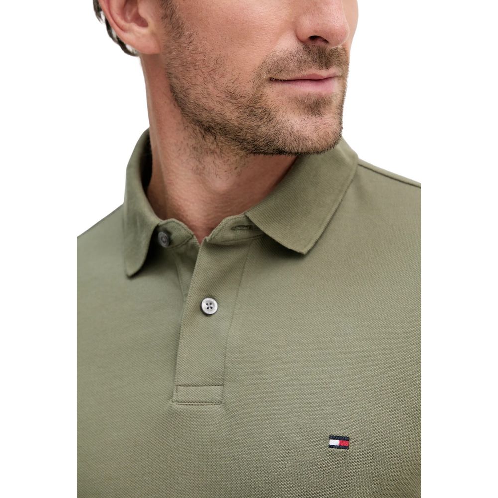 T-shirt à manches longues bicolore en coton biologique Tommy Hilfiger