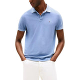 Polo Tommy Hilfiger en coton bleu