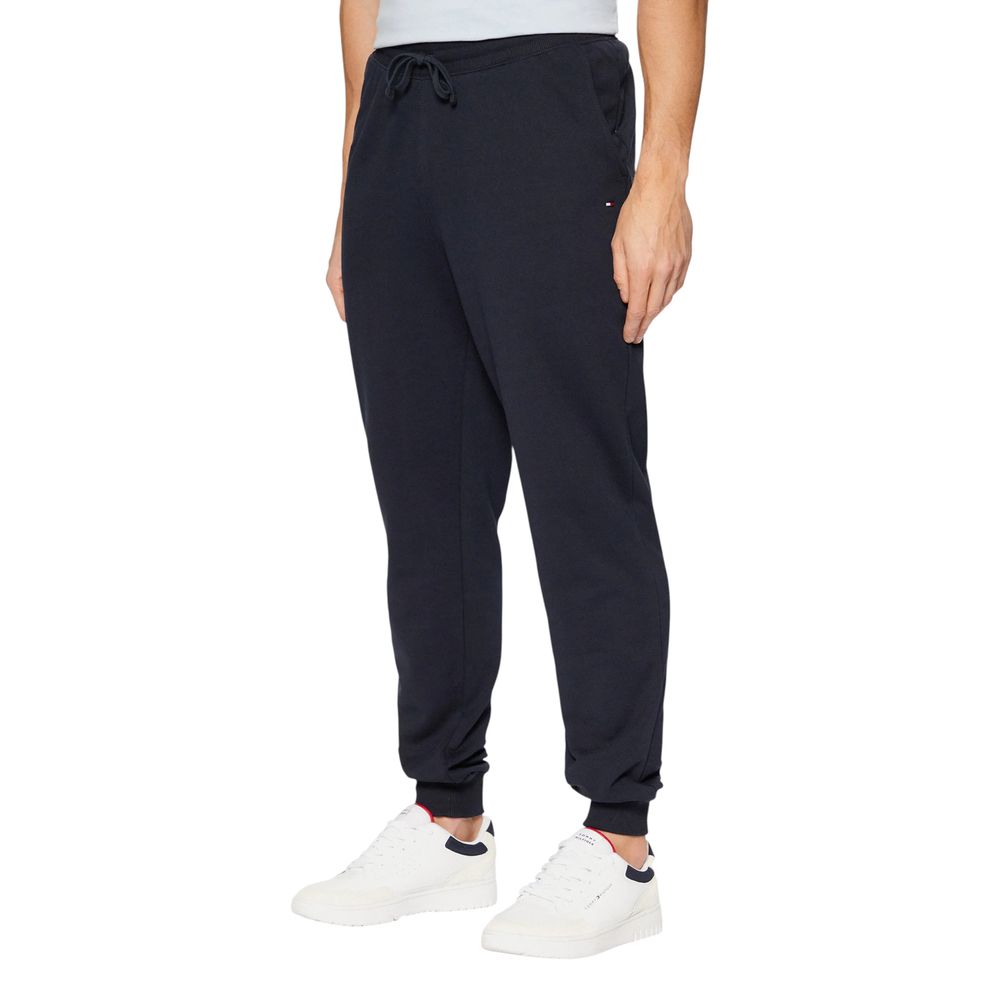 Bas de jogging Tommy Hilfiger bleu en coton