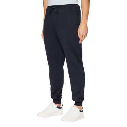 Bas de jogging Tommy Hilfiger bleu en coton