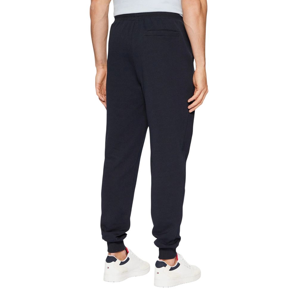 Bas de jogging Tommy Hilfiger bleu en coton