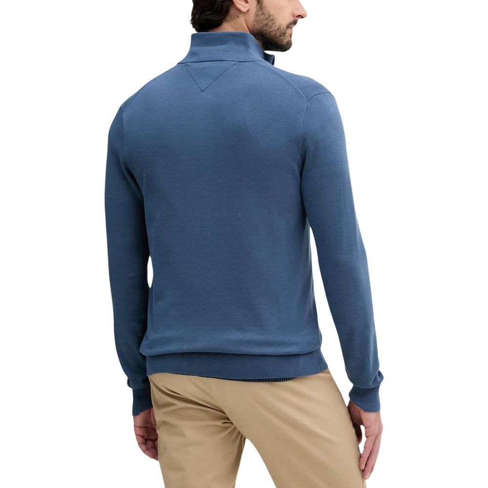 Cardigan en coton bleu Tommy Hilfiger