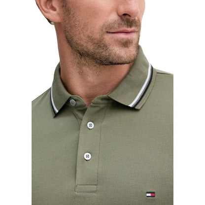 Polo Tommy Hilfiger en coton bio bicolore