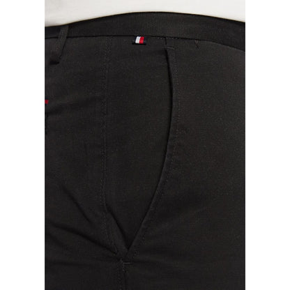 Pantalon slim en coton recyclé noir Tommy Hilfiger