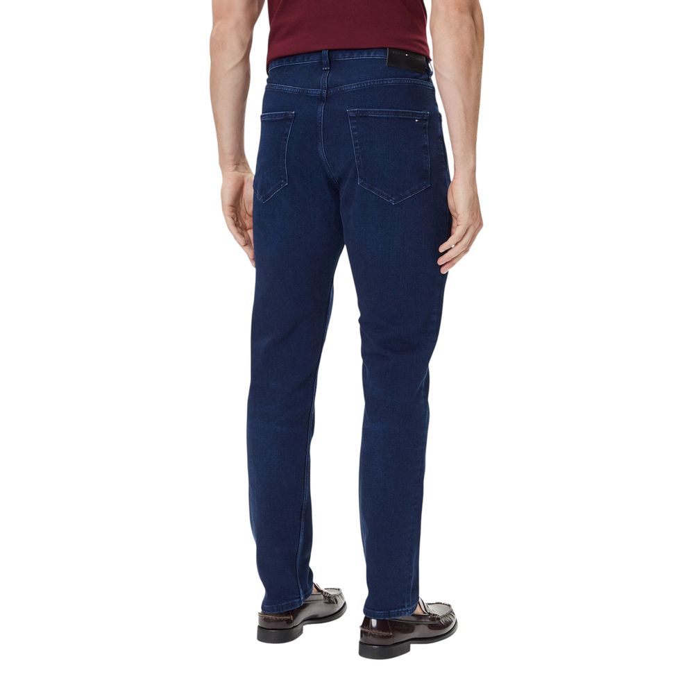 Jean Tommy Hilfiger bleu en coton recyclé coupe décontractée