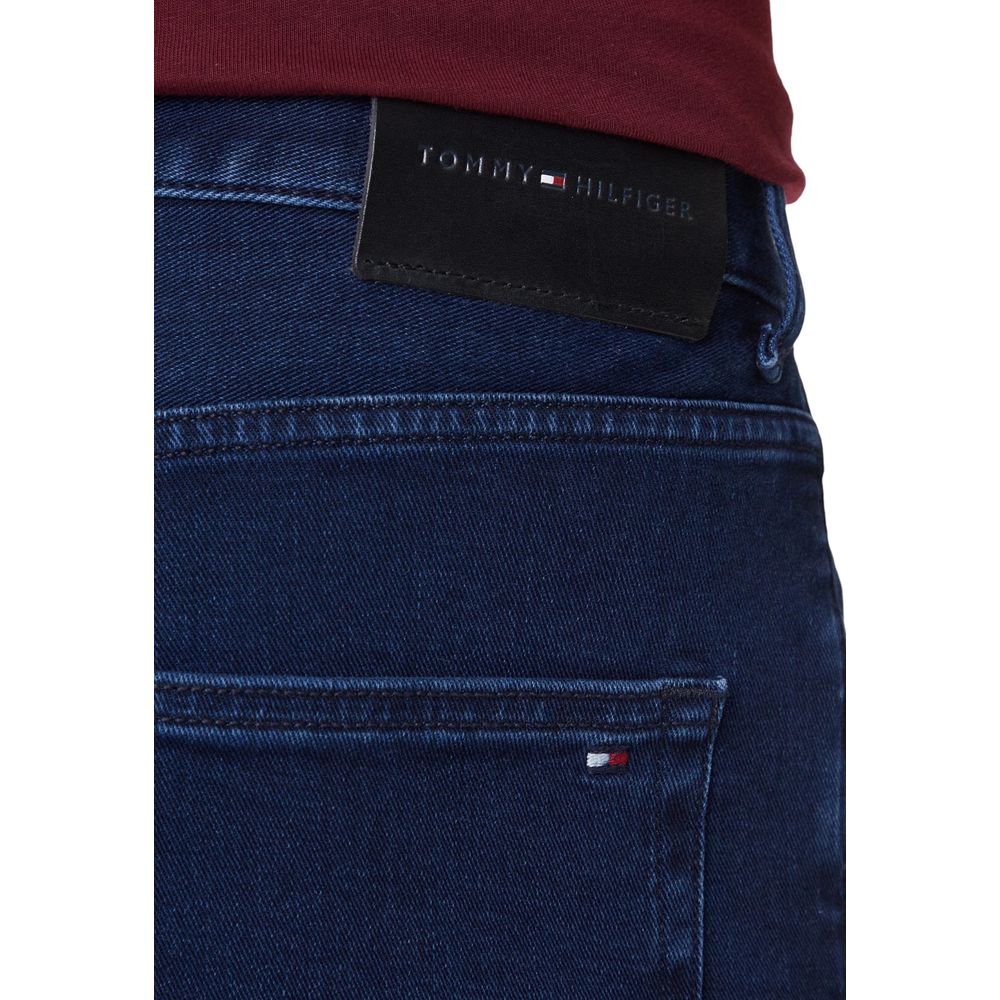 Jean Tommy Hilfiger bleu en coton recyclé coupe décontractée