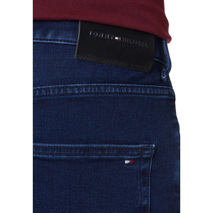 Jean Tommy Hilfiger bleu en coton recyclé coupe décontractée