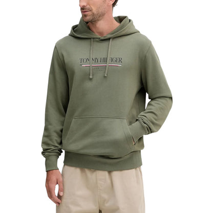 Sweat à capuche bicolore en coton recyclé Tommy Hilfiger