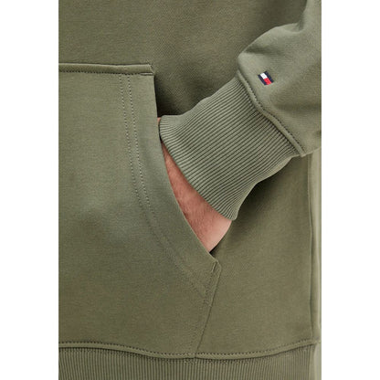 Sweat à capuche bicolore en coton recyclé Tommy Hilfiger