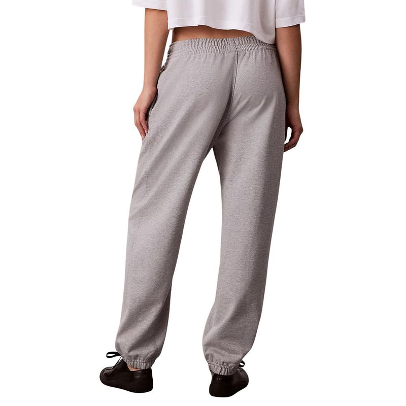Calvin Klein Jeans Gray MONOLOGO FRENCH TERR Joggers for Women
