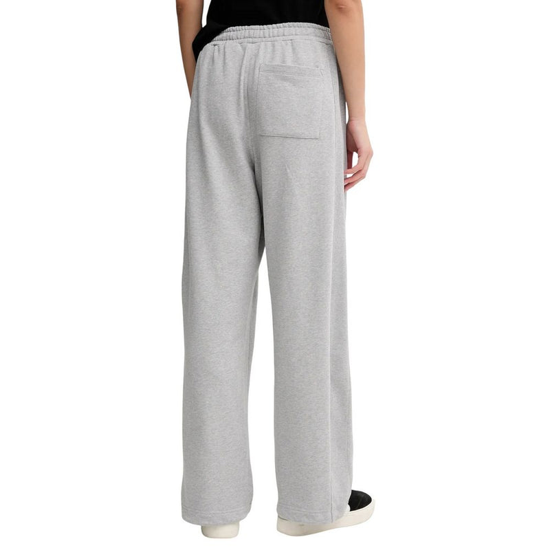 Calvin Klein Jeans A-FRENCH TERRY BADG LV047C249G Gray Joggers for Women