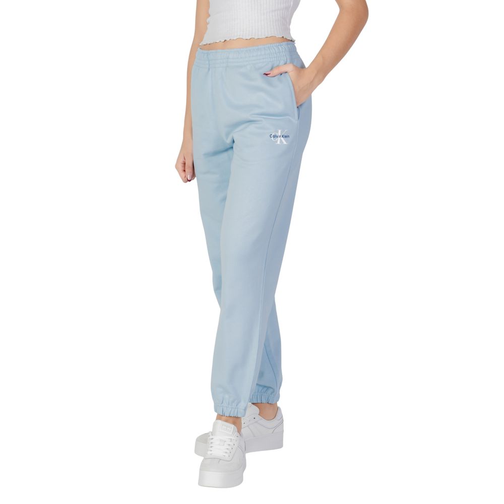 Calvin Klein Jeans Blue Cotton Joggers MONOLOGO FRENCH TERR LV047B235G