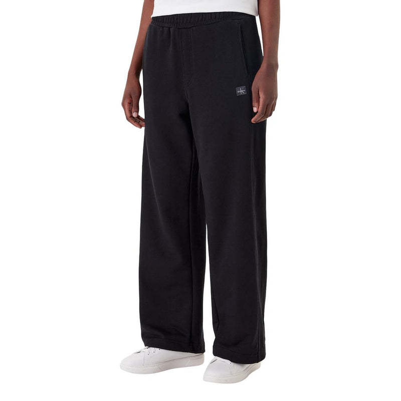 Calvin Klein Jeans A-FRENCH TERRY BADG LV047C249G Black Joggers