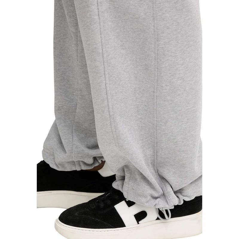 Calvin Klein Jeans A-FRENCH TERRY BADG LV047C249G Gray Joggers for Women