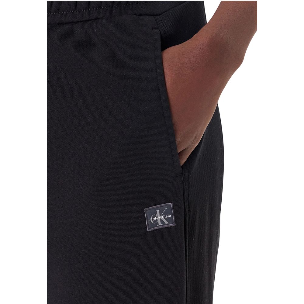 Calvin Klein Jeans A-FRENCH TERRY BADG LV047C249G Black Joggers