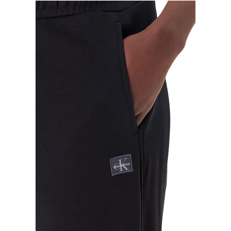 Calvin Klein Jeans A-FRENCH TERRY BADG LV047C249G Black Joggers